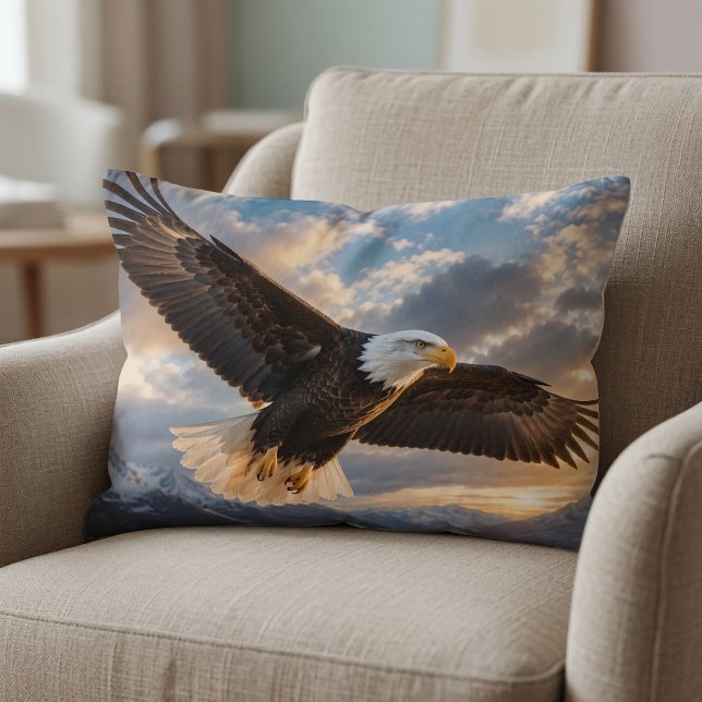 Where Eagles Soar Decorative Cushion (Creator Uploaded)