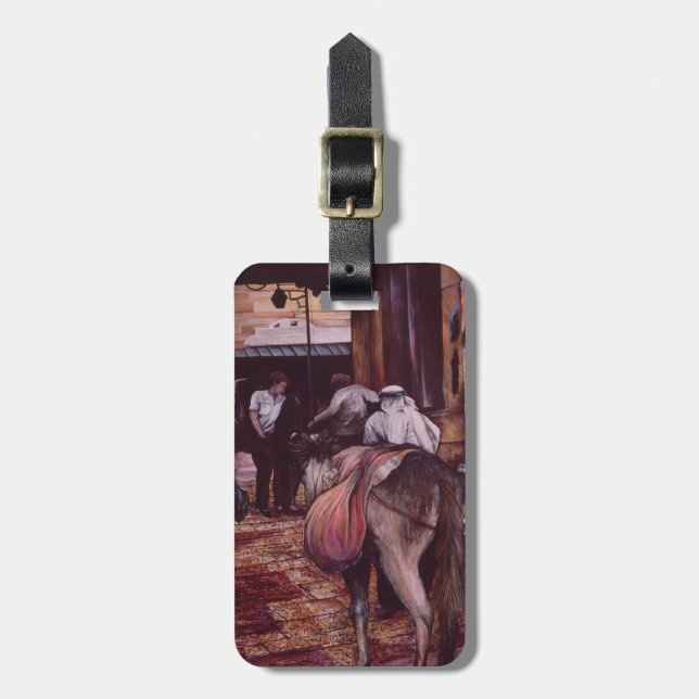 Where Generations Meet, Old Jerusalem Luggage Tag (Front Vertical)