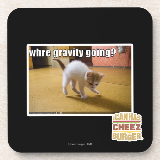 Where gravity going? coaster (Front)