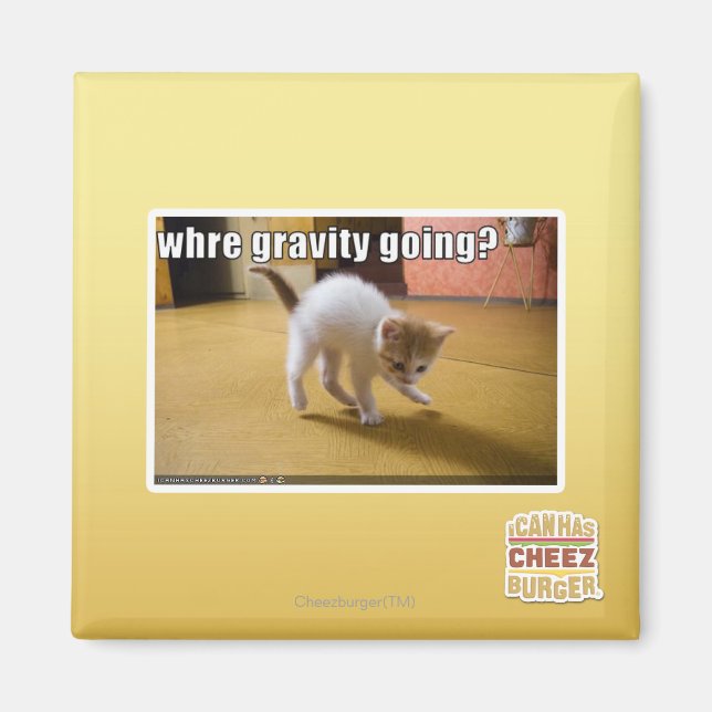 Where gravity going? magnet (Front)