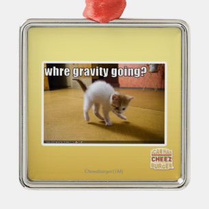 Where gravity going? metal tree decoration