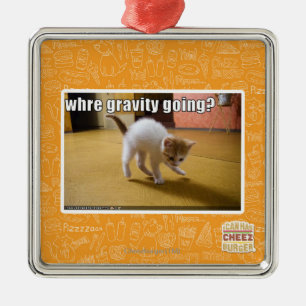 Where gravity going? metal tree decoration