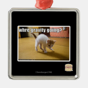 Where gravity going? metal tree decoration