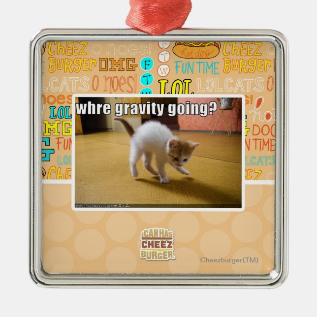 Where gravity going? metal tree decoration (Front)