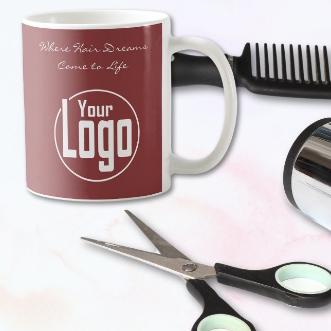Where Hair Dreams  Come to Life Your Hair Salon Coffee Mug (Where Hair Dreams Come to Life Your Hair Salon Coffee Mug)
