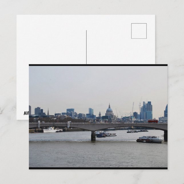 Where History Meets the Skyline Postcard (Front/Back)