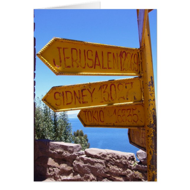 where in the world ? (Front)