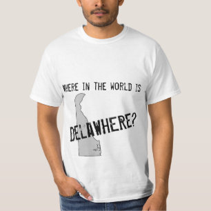 Where in the world is Delawhere? T-Shirt