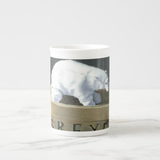 Where is a Polar Bear to Live? II Bone China Mug