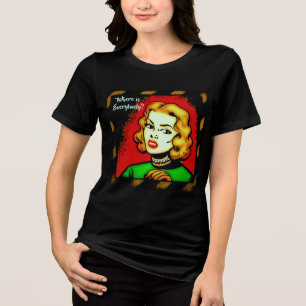Where Is Everybody? - Retro Comic Art Tee