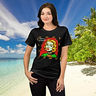 Where Is Everybody? - Retro Comic Art Tee