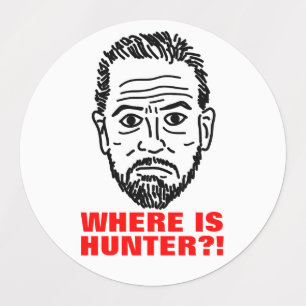 Where is Hunter Waterproof label sticker 15 pieces