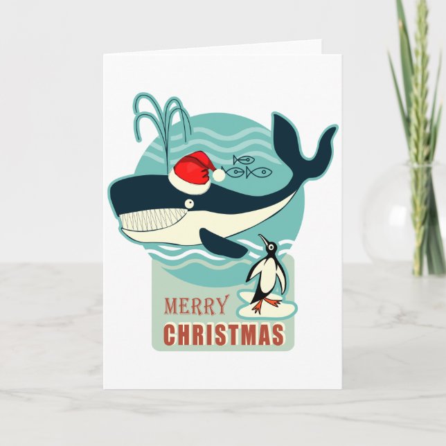 Where is Santa Claus? Holiday Card (Front)