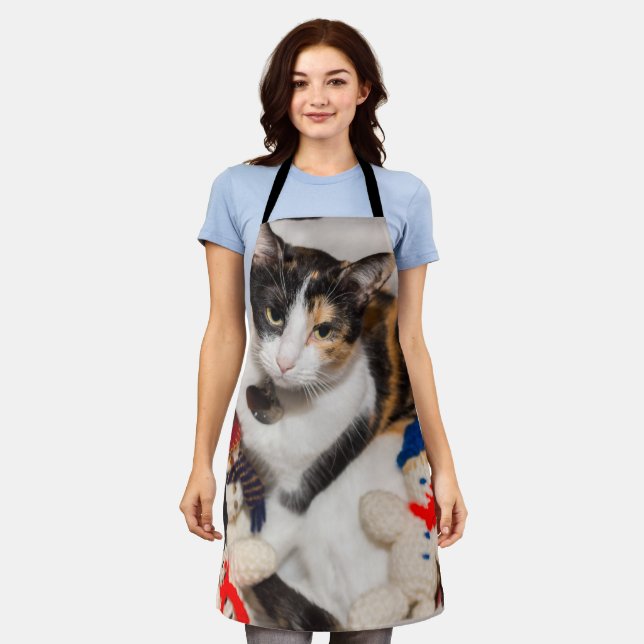 Where Is The Cat Apron (Worn)