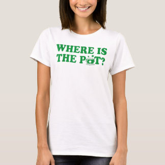 Where is The Pot Gold Shamrock St Patricks Day Luc T-Shirt