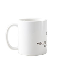 Where It All Began Compass Coffee Mug Romantic Cou