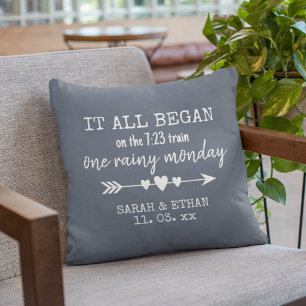 Where It All Began Valentine's Day With Love Cushion