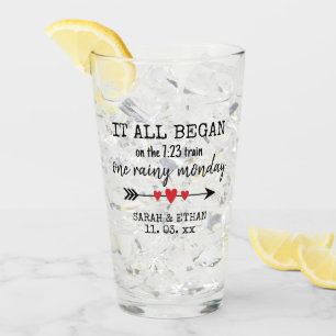 Where It All Began Valentine's Day With Love Glass