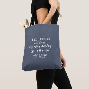 Where It All Began Valentine's Day With Love Tote Bag