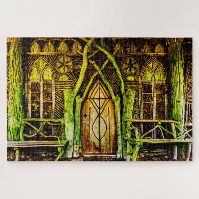 Where Leprechauns or where the little people Live. Jigsaw Puzzle (Horizontal)