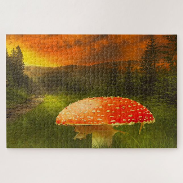 Where Leprechauns or where the little people Live. Jigsaw Puzzle (Horizontal)
