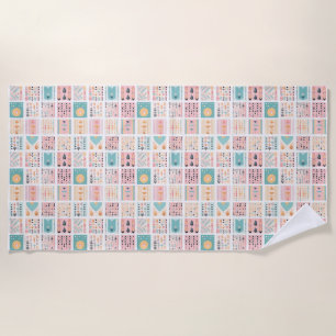 Where Life Plants You, Bloom With Grace Beach Towel