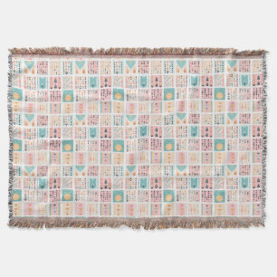 Where Life Plants You, Bloom With Grace Throw Blanket