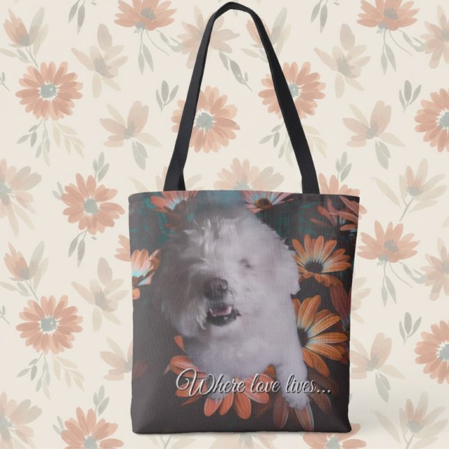 Where Love Lives  Tote Bag (Creator Uploaded)