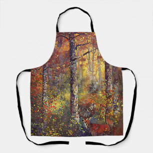 Where Magic Hides - Woodland Landscape Apron