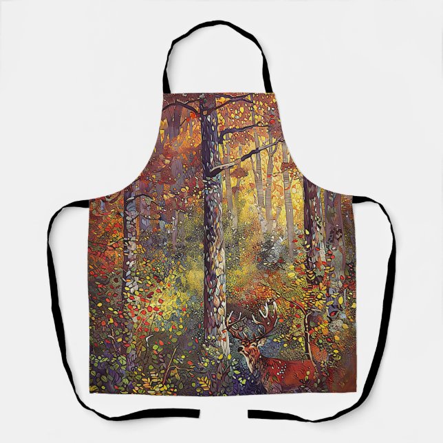 Where Magic Hides - Woodland Landscape             Apron (Front)