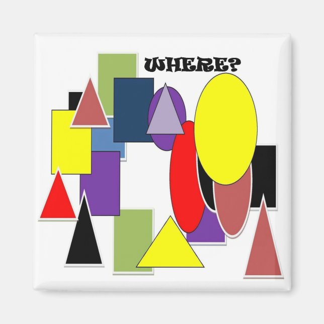 WHERE? MAGNET (Front)