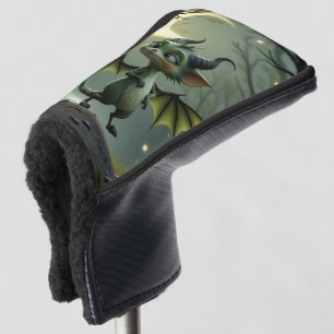 Where moonbeams dance, little mischief awakens. golf head cover