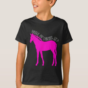 Where My Ponies At- Funny Horseback Riding For Gir T-Shirt