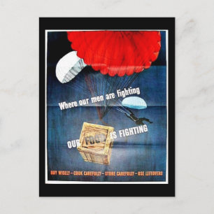 Where Our Men Postcard