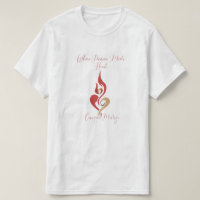 Where Passion Meets Heart Artist Name T-shirt