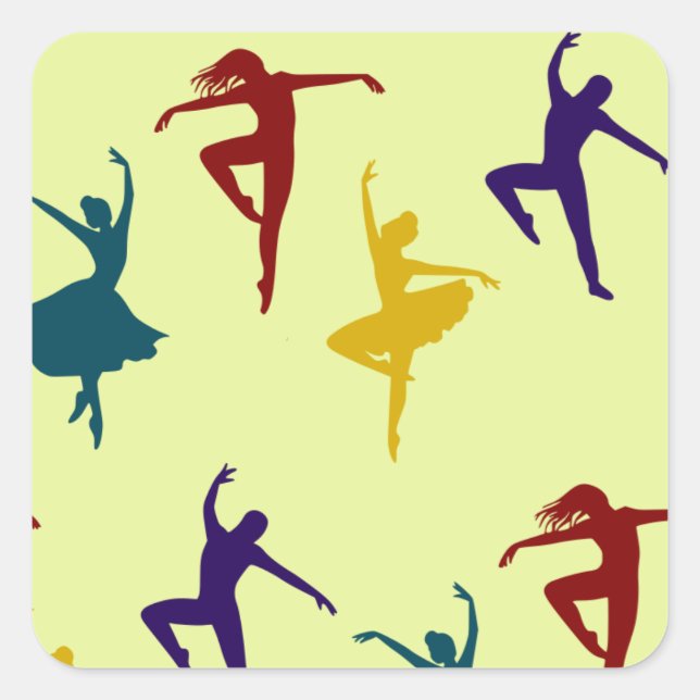 Where Passion Meets Precision Square Sticker (Front)