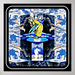 Where Pigs Fly poster by Whimzwhirled