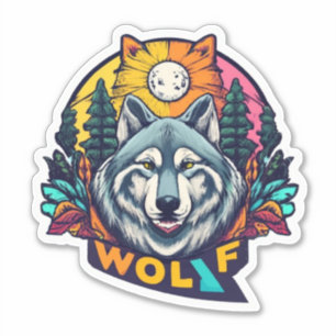 Where Quality Meets Creativity Wolf Stickers