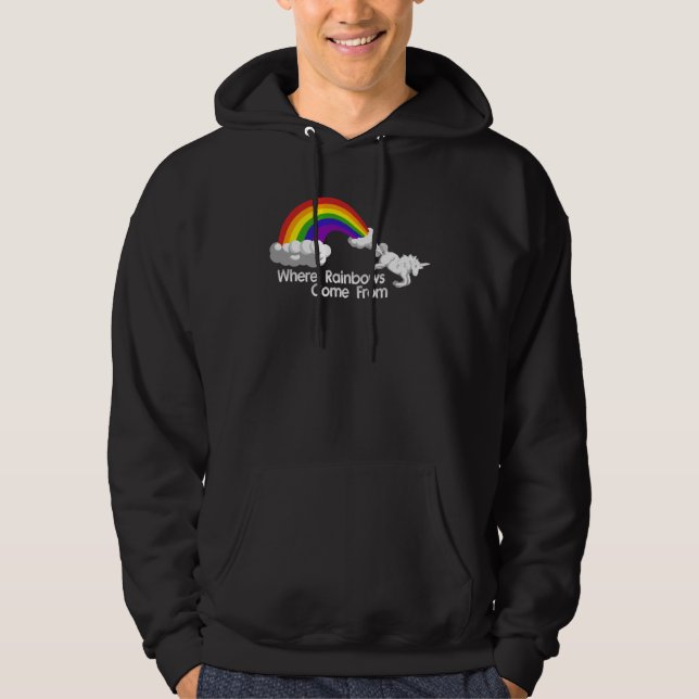 Where Rainbows Come From Hoodie (Front)