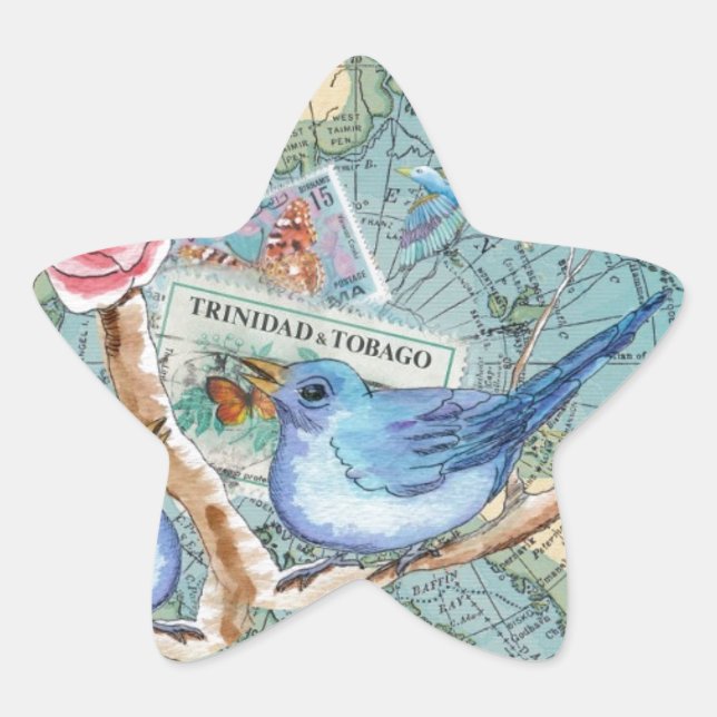 Where Shall We fly Dear? collection Star Sticker (Front)