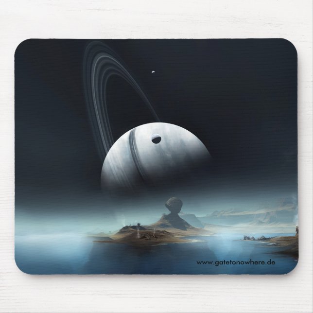 Where Silent Waters Whisper - Mousepad (Front)
