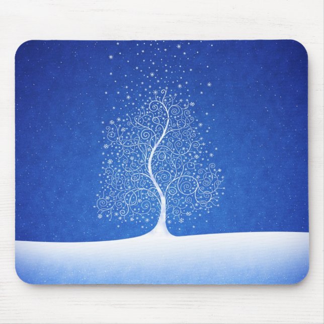 Where Snowflakes Are Born Mouse Pad (Front)
