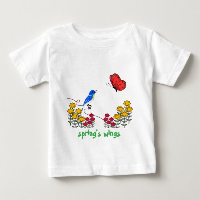 Where Spring Meets Me Baby T-Shirt (Front)