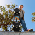 Where The Adventure Begins 100th Days Smarter  Skateboard<br><div class="desc">Where The Adventure Begins 100th Days Smarter Rainbow</div>