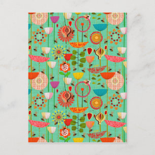 Where the bees Fly 50 Postcard