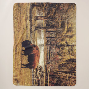 WHERE the BUFFALO ROAM Sherpa Blanket
