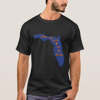 Where The Girls Are The Fairest Gator State Of Flo T-Shirt
