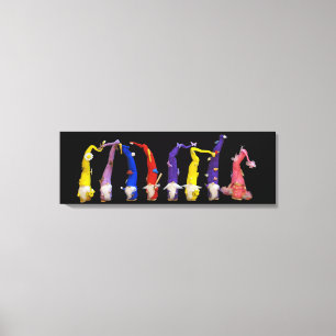 Where the gnomes live canvas print
