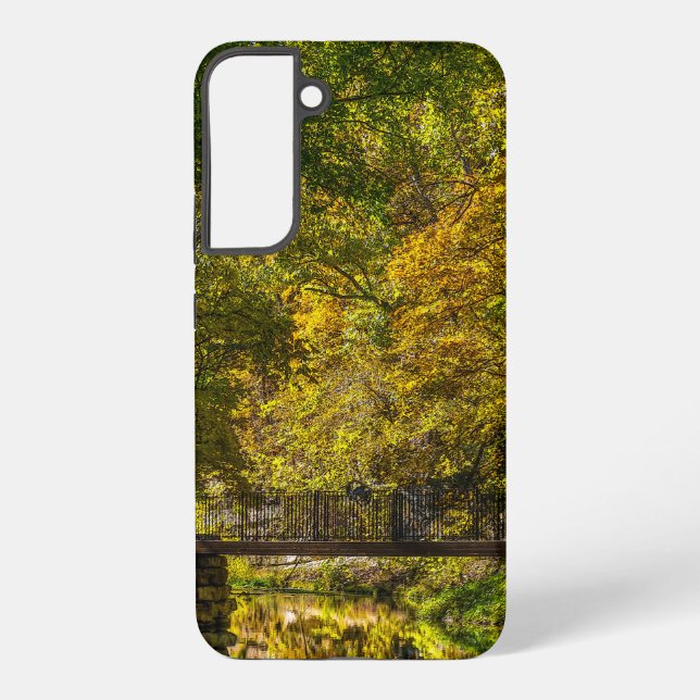  Where The Reflections Begin Painterly Samsung Galaxy S22+ Case (Back)