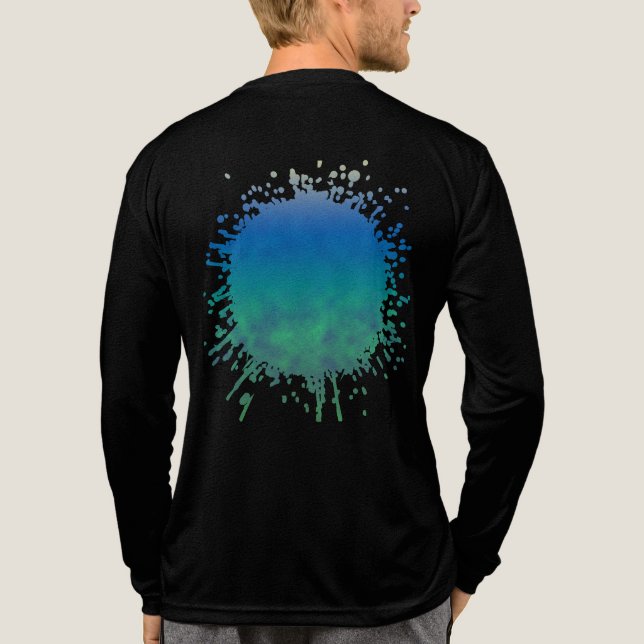 Where the Sky Meets the Deep Tri-Blend Shirt (Back)